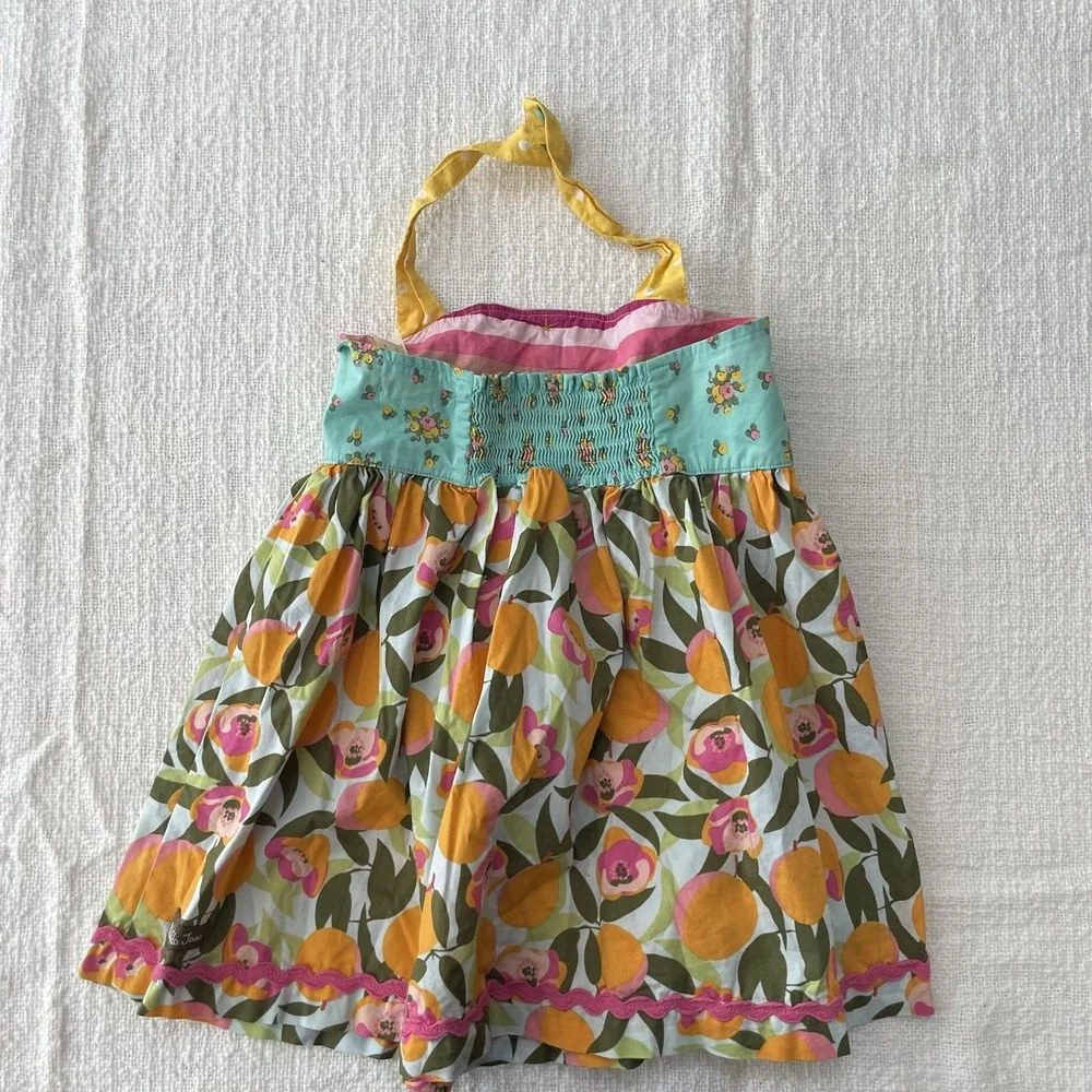 Matilda Jane Girls 4‎ Brilliant Daydream You're A Peach Tunic Halter Top Shirt